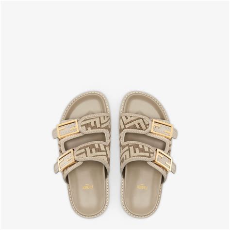 fendi dove grey sandals|Fendi Feel .